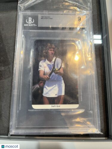 1987 Steffi Graf Rookie BGS 9