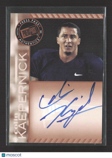 2011 Press Pass Signings Colin Kaepernick #PPS-JW