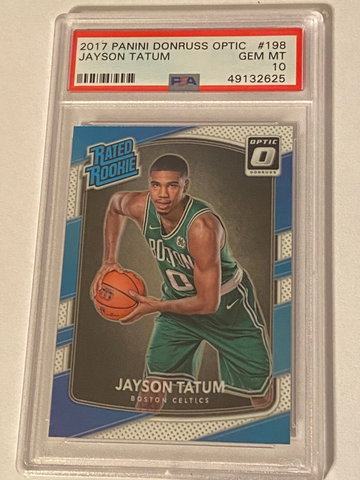 2017 Optic Jayson Tatum PSA 10