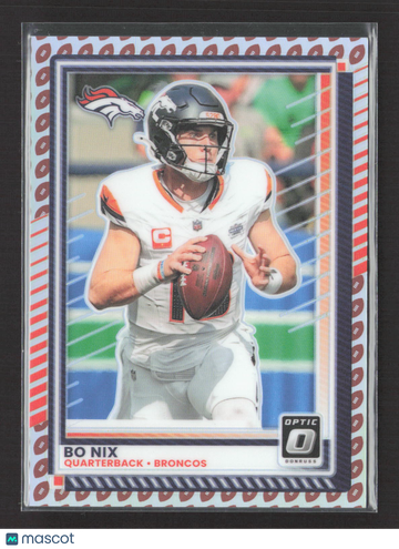 2025 Panini Donruss Optic Prizm Bo Nix #31 /16