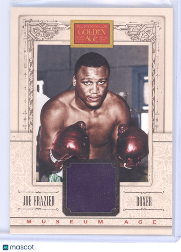 2013 Panini Golden Age Museum Age Joe Frazier #19 Museum Age Memorabilia