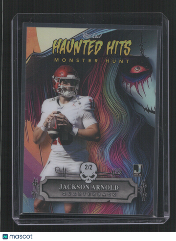 2024 WILD CARD HAUNTED HITS JACKSON ARNOLD #HHW-JA J B&H /2 WITCHJ B&H SN,/2
