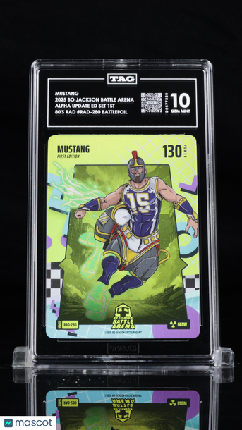 2025 Bo Jackson Battle Arena Mustang/Nikola Jokic #RAD-280 80's Rad Battlefoil TAG 10