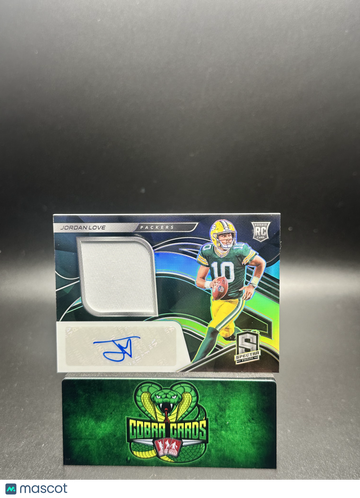 2020 Panini Spectra Jordan Love #204 RC Patch Panini Authentic