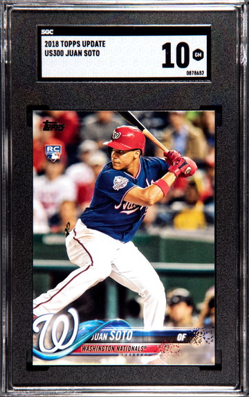 2018 Topps Update Juan Soto SGC