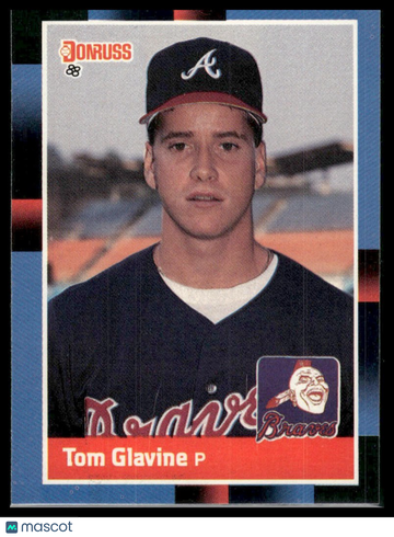 1988 Donruss Tom Glavine #644 RC