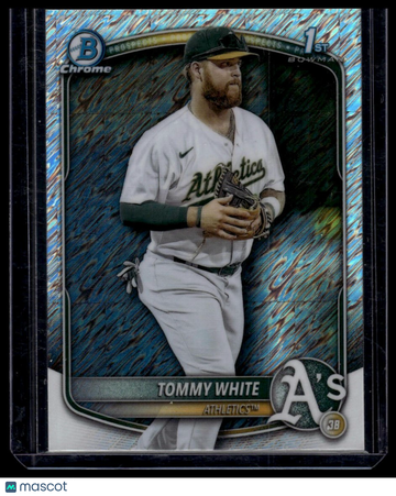 2025 Bowman Chrome Tommy White #BCP-251 Prospects Shimmer