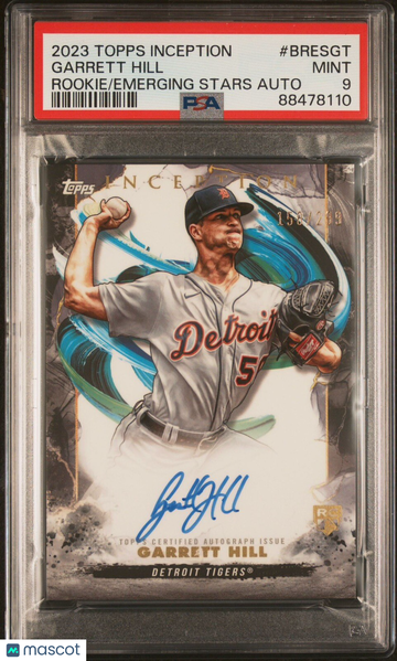 2023 Inception Garrett Hill #BRES-GT Inception PSA 9 Topps