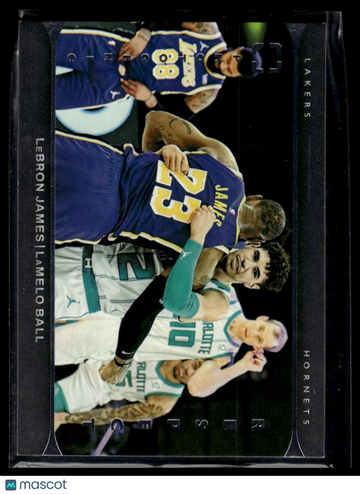 2021-22 Panini Photogenic LaMelo Ball / LeBron James #2 Respect