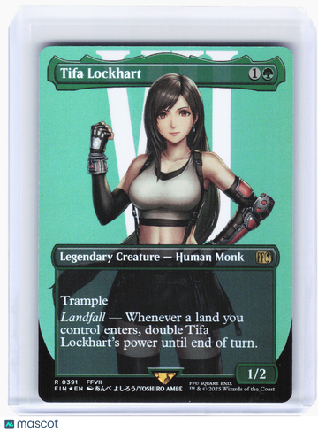 FINAL FANTASY Tifa Lockhart (Borderless) Foil Rare #391