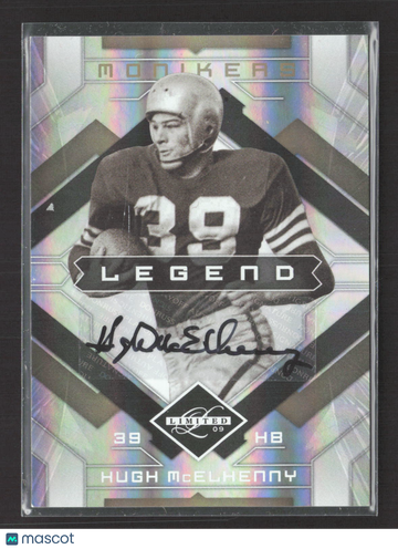 2009 Panini Limited Moniker Legend Hugh McElhenny #120 Silver Spotlight