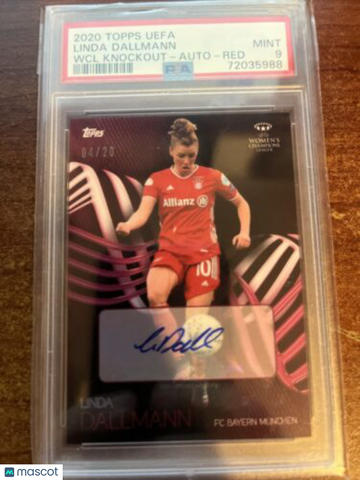2020 Topps Bayern Munich PSA 9