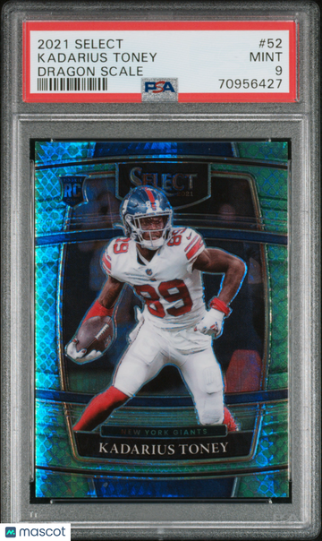 2021 Select Kadarius Toney #52 PSA 9