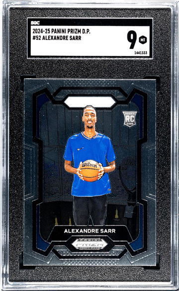 2024 Prizm #52 Alexandre Sarr Draft Picks SGC 9