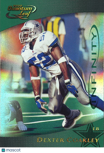 Dexter Coakley 2000 Quantum Leaf Dallas Cowboys