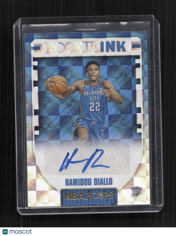 2018-19 Hoops Hamidou Diallo #RI-HD Rookie Ink AU