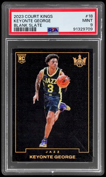 2023 Panini Court Kings Keyonte George PSA 9