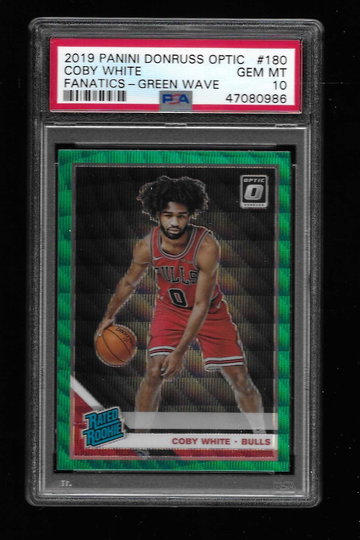 2019 OPTIC FANACTICS COBY WHITE GREEN WAVE
