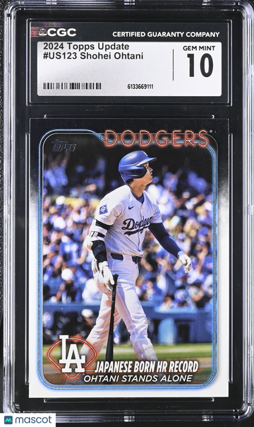 2024 Topps Update Shohei Ohtani #US123 CGC 10