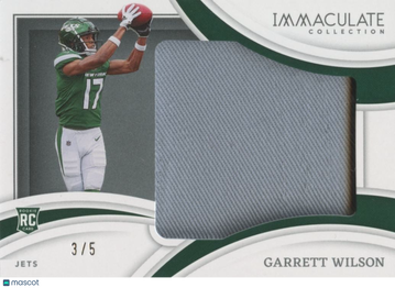 2022 Garrett Wilson Patch Rookie