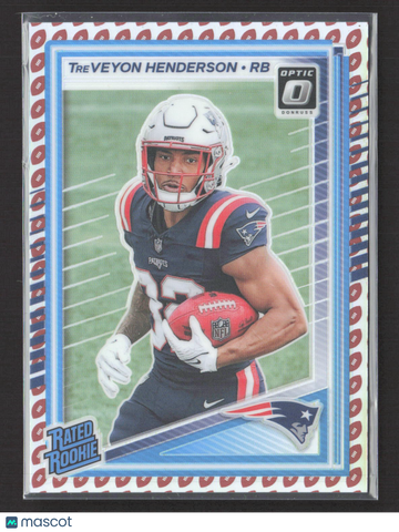 2025 Panini Donruss Optic Prizm TreVeyon Henderson #248 /16