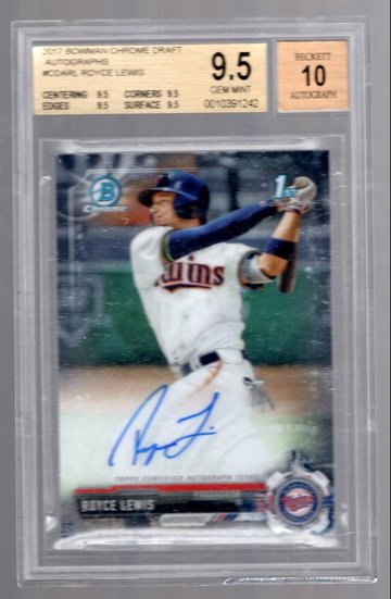 Royce Lewis 2017 Bowman Auto