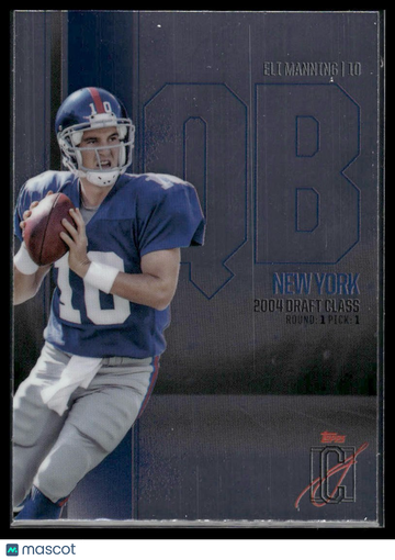 2024 Topps Signature Class Eli Manning #BCV-36 Base Chrome Variation