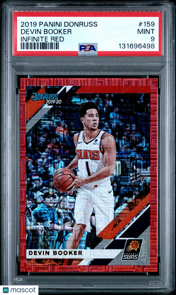 2019 Panini Donruss Devin Booker #159 Infinite Red PSA 9
