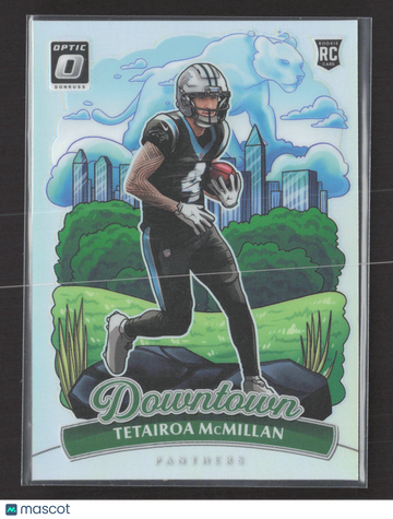 2025 Panini Donruss Optic Downtown Tetairoa McMillan #15 RC