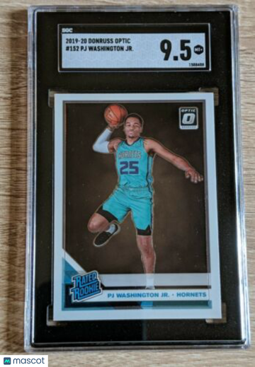 2019-20 Donruss Optic PJ Washington JR. #152 SGC 9.5