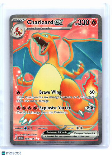 Scarlet & Violet 151 Charizard ex Holo Ultra Rare [Lightly Played] #183