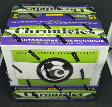 2019-20 Chronicles Soccer Hobby Box