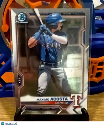 2021 Bowman Draft - Chrome Maximo Acosta #BDC-139