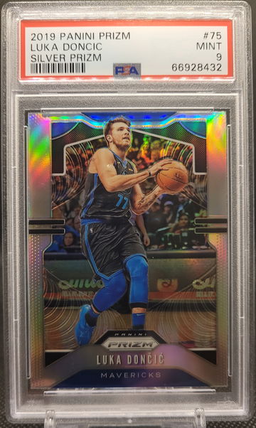 2019-20 Prizm Silver Luka Doncic #75 PSA 9 - [432]