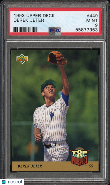 1993 Upper Deck Derek Jeter #449 PSA 9