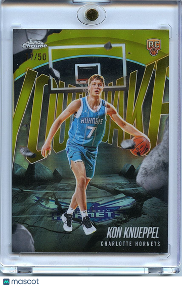 2025-26 Topps Chrome Kon Knueppel Rookie