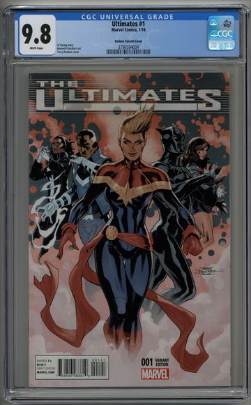 Ultimates 1 CGC  9.8 Dodson Variant