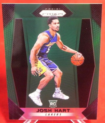 Josh Hart Rookie Green Prizm 2017 Basketball Card #282