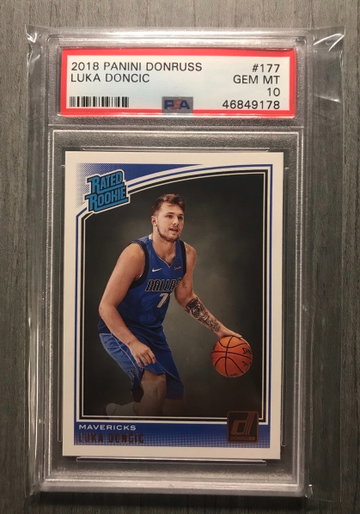 2018 donruss Luka doncic psa 10