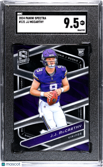 2024 Panini Spectra JJ Mccarthy #121 SGC 9.5