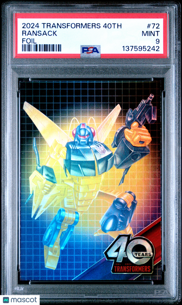 2024 Dynamite Entertainment The Transformers 40th Anniversary Ransack #72 PSA 9