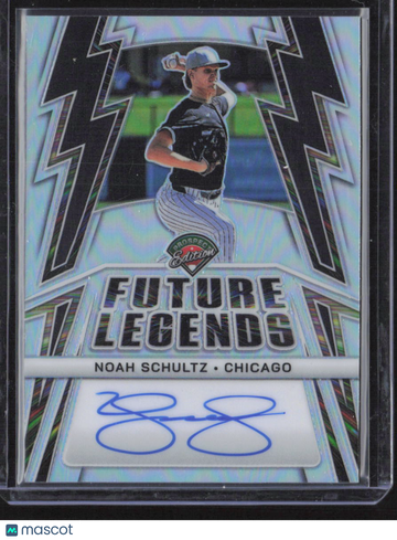 2025 Panini Prospect Edition Future Legends Noah Schultz #FLS-NS Silver Prizm Holo