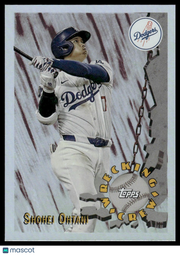 2024 Topps Archives Shohei Ohtani #96WC-8 1996 Topps Baseball Wrecking Crew