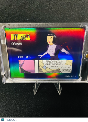 2025 INVINCIBLE Dupli-Kate Jumbo Relic #557