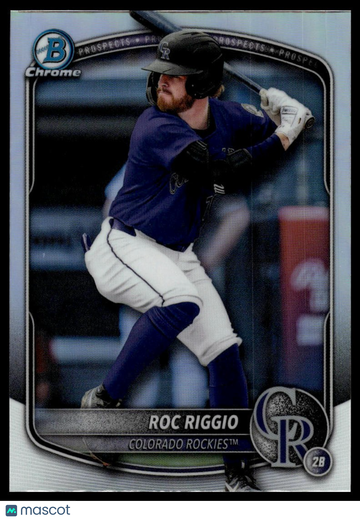 2025 Bowman Draft Roc Riggio #BDC-19 Chrome Refractor
