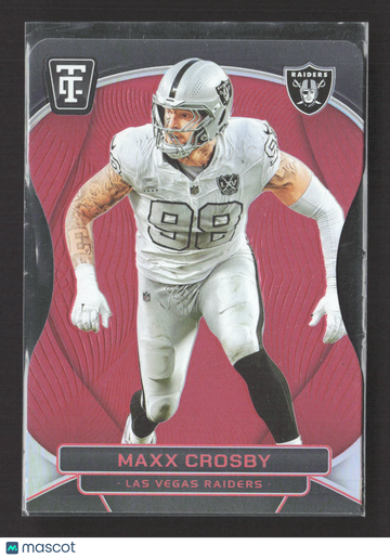 2025 Panini Totally Certified Maxx Crosby #47 Red /175