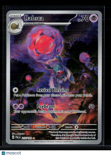 Pokemon 2023 Paldea Evolved Rabsca #215/193