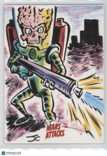 2013 Topps Mars Attacks! Invasion - Sketch #_JACR