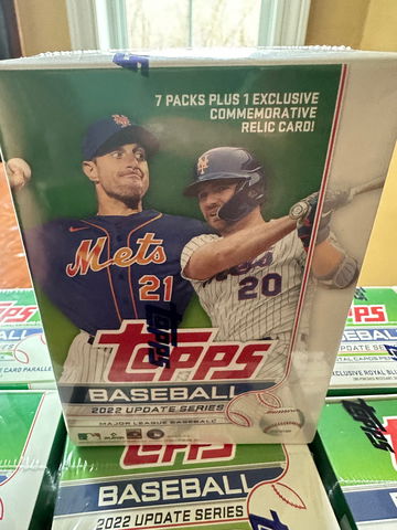 2022 Topps Baseball Update Sealed Blaster Box Lot of 10