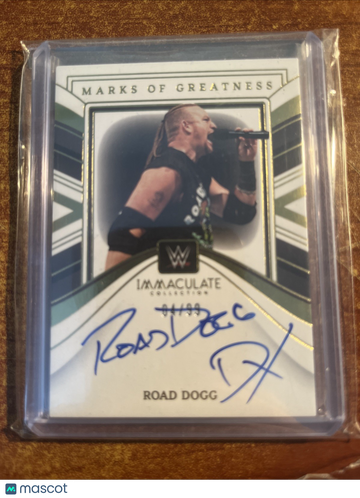 2023 Panini Road Dogg #MG-RDG Panini Authentic